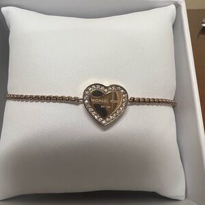 Michael Kors Gold Heart Bracelet